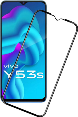 R-TECH Edge To Edge Tempered Glass for Vivo Y53s(Pack of 1)