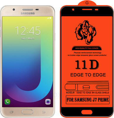 Roxel Edge To Edge Tempered Glass for Samsung Galaxy J7 Prime(Pack of 1)