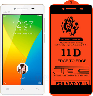Roxel Edge To Edge Tempered Glass for VIVO Y51L(Pack of 1)