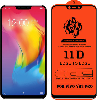 Roxel Edge To Edge Tempered Glass for Vivo Y83 Pro(Pack of 1)