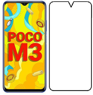 Divine International Impossible Screen Guard for Poco X3(Pack of 1)