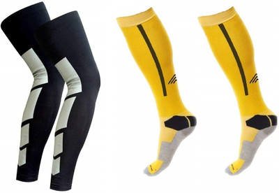 Just Rider Football Stocking+Calf Knee Support