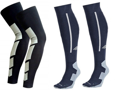 Just Rider Football Stocking+Calf Knee Support