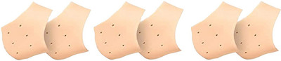 Harsh narrow fab Silicone Gel Heel Pad Socks for Pain Relief Heel Support
