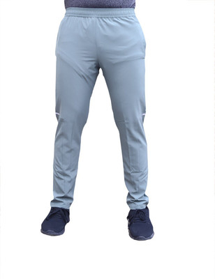 RANBOLT Solid Men Blue Track Pants