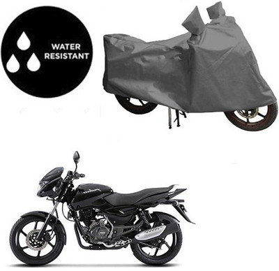 dashark Waterproof Two Wheeler Cover for Bajaj(Pulsar, Grey)
