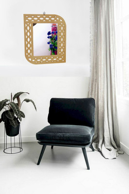 VAS Collection Home WX0014 Decorative Mirror(Rectangle Finish : Glossy)