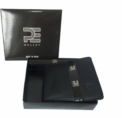 25% OFF on PE Men Casual, Formal Black Artificial Leather Wallet(4 Card Slots) 25% OFF on PE Men Casual, Formal Black Artificial Leather Wallet(4 Card Slots)