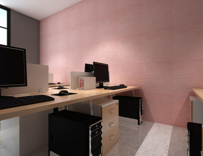 HILOF Classics Pink Wallpaper(70 cm x 70 cm, Pack of 5)