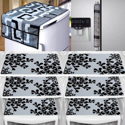 Comfort House Fridge Mat(Width: 99 cm, BLACK, Grey)