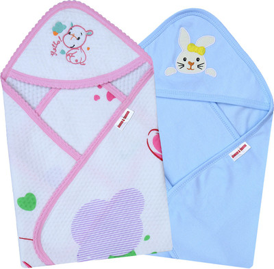 Kinder And Tender Cotton 300 GSM Bath Towel Set(Pack of 2)