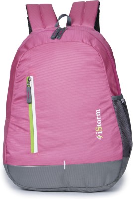 Istorm Movement 22 L Laptop Backpack(Pink, Grey)