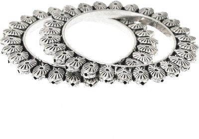 Rozy Style Metal Bangle Set(Pack of 2)