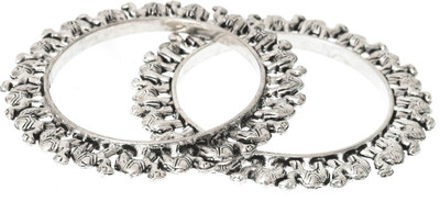 Rozy Style Metal Bangle Set(Pack of 2)