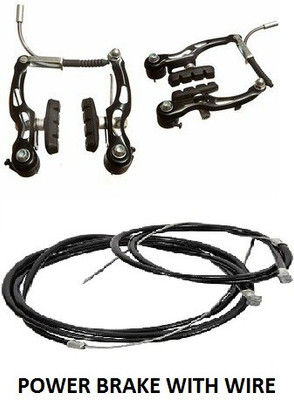 TWAINSKI RANGER CYCLE BRAKE SET WIT WIRE(1 PAIR) Bicycle Brake Disk(10 cm)