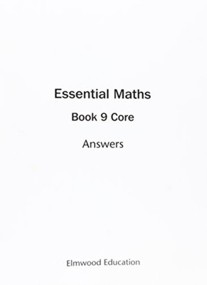 Essential Maths 9 Core Answers(English, Paperback, Rayner David)