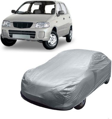 Shronie Car Cover For Maruti Suzuki Alto 800 (Without Mirror Pockets)(Silver)