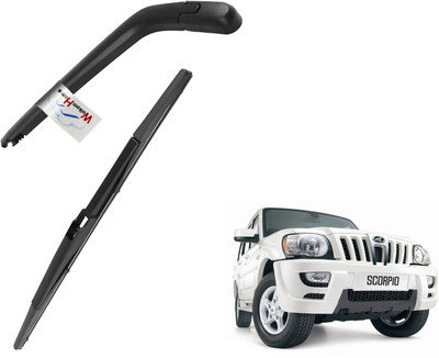 WolkomHome Rear Wiper Arm & Rear Wiper Rear Window Wiper(14 cm, Passenger And Driver Side Wipers, Pack of: 1)