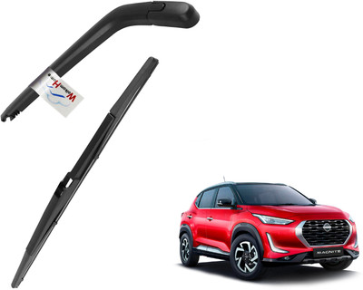 WolkomHome Rear Wiper Arm & Rear Wiper Rear Window Wiper(14 cm, Passenger And Driver Side Wipers, Pack of: 1)