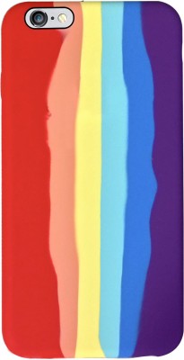 LIRAMARK Back Cover for Apple iPhone 6s Plus(Multicolor, Shock Proof, Silicon, Pack of: 1)