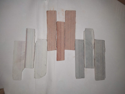 juturus Mixed Slate Bars 400g Writing Chalk(14 Sticks)