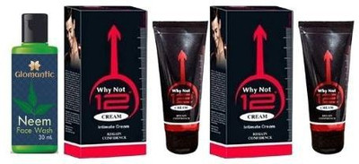 glomantic Neem Face Wash & Why Not 12 Cream 2 pcs(2 Items in the set)