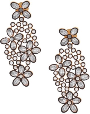 the jewelbox Dainty Flower Brass Drops & Danglers