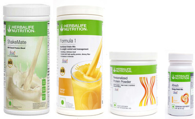 Herbalife Nutrition FORMULA1 MANGO PROTIEN POWDER200GSHAKEMATE 500 GRAM AFRESH GINGER 50 GRAM Protein Shake(1.25 kg, MANGO)