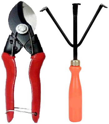aaryason Gardening Tool Set pack of 2 Pcs contains Double Cut & Cultivator Garden Tool Kit(2 Tools)