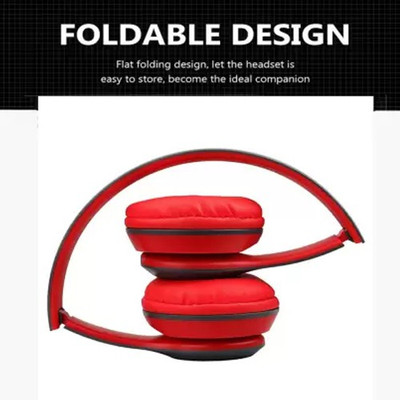 Casa Tech wireless/ Bluetooth Headphone With FM and SD Card Slot Bluetooth Gaming(Multicolor, On the Ear)