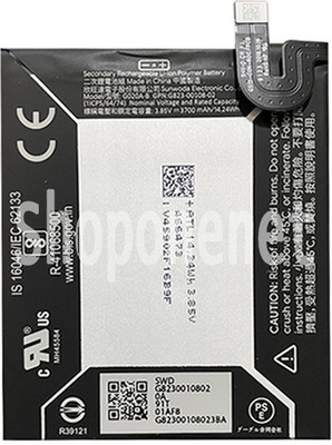 SUFO Mobile Battery For  Google Pixel 3a XL