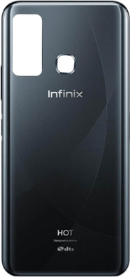 Purplesavvy Infinix Hot 9 ( X655 ) With Side Volume & Power Buttons Back Panel(Black)