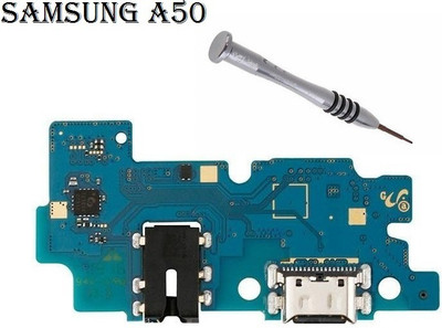 WowMax CHARGING PORT DOCK CONNECTOR PCB PATTA JACK C C FLEX CABLE FOR SAMSUNG GALAXY A50 Samsung Galaxy A50 Charging PCB Complete Flex