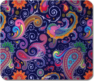 FirseBUY Designer Mouse pad, Colorful Bohemia Style Printed Non-Slip Skid Resistant Surface Rubber Mouse Mat for Home and Office Non Slip Base Mousepad(Multicolor)