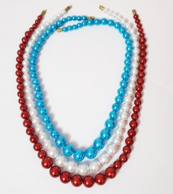 ShopTalk WRB Glossy Pearl Alloy Necklace