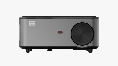 LAZERVISION LV455 (6000 lm / 2 Speaker) Portable Projector(GRAY)