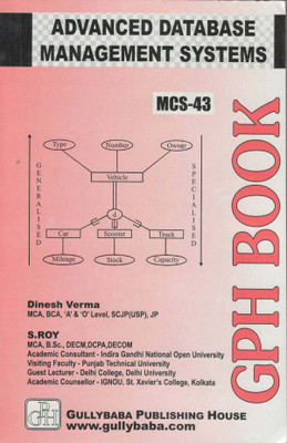 MCS-43 : Advanced Database Management Systems(Paperback, GPH Panel of Experts)