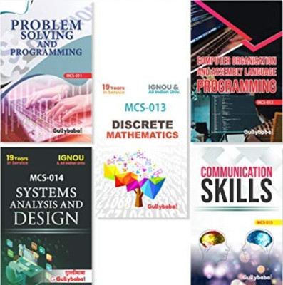 IGNOU MCS-11 Problem Solving And Programming MCS-12 Computer Organisation And ALP MCS-13 Discrete Mathematics MCS-14 Systems Analysis And Design MCS-15 Communication Skills(Paperback, GPH Panel of Experts) IGNOU MCS-11 Problem Solving And Programming MCS-12 Computer Organisation And ALP MCS-13 Discrete Mathematics MCS-14 Systems Analysis And Design MCS-15 Communication Skills(Paperback, GPH Panel of Experts)