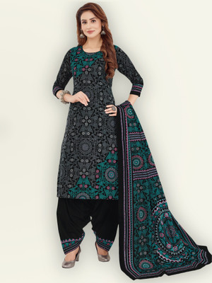 Jevi Prints Printed Kurta, Patiala & Dupatta Set