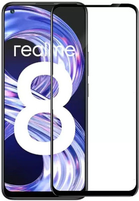 Gorilla Armour Edge To Edge Tempered Glass for Realme 8(Pack of 1)