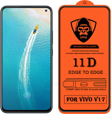 HQ Protection Edge To Edge Tempered Glass for Vivo V17(Pack of 1)