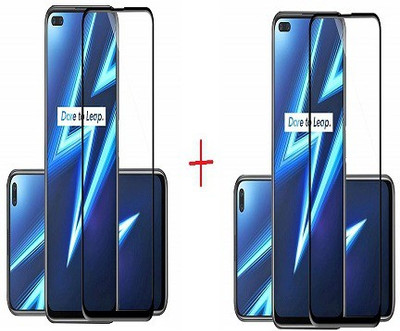 NIMMIKA ENTERPRISES Tempered Glass Guard for realme 6 pro(Pack of 2)