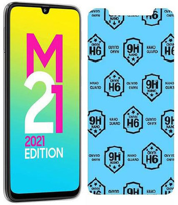 Divine International Tempered Glass Guard for Samsung Galaxy M21 2021 128GB(Pack of 1)