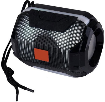 Worricow High Quality 3D Sound Stereo Bass Portable Wireless Bluetooth Rechargeable Speaker Outdoor/Home Audio Bluetooth Speaker With HD Sound quality, lightweight and Portable for Outdoor and Home 5 W Bluetooth Speaker(Black, 4.1 Channel)