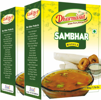 Dharmasut Organic Sambar Masala 100g(2 x 50 g)