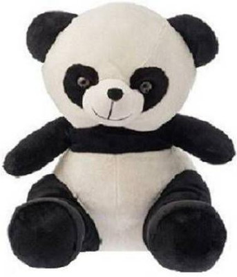 FUN2PLAY Soft Toys Panda Stuffed - 26 cm (Black//White) - 26 mm (White)  - 26 cm(White, Black)