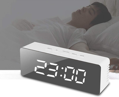 Twixxle Analog-Digital White Clock