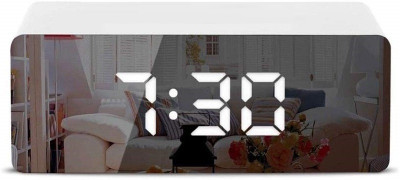 Twixxle Digital White Clock