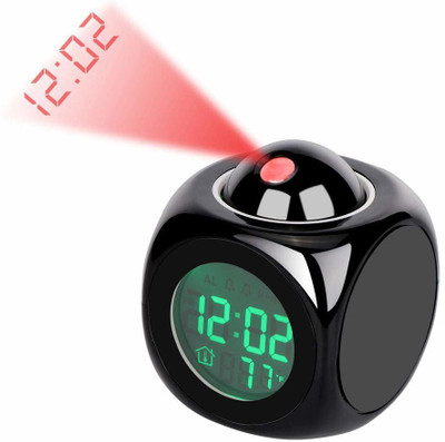 Twixxle Digital Black Clock
