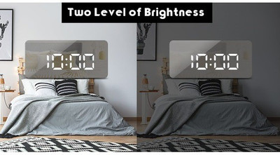 Twixxle Digital White Clock